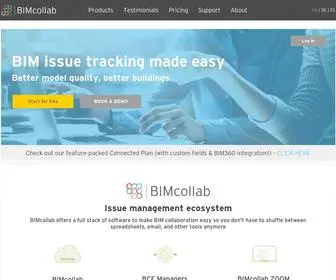 Bimcollab.com(BIMcollab simplifies the process) Screenshot