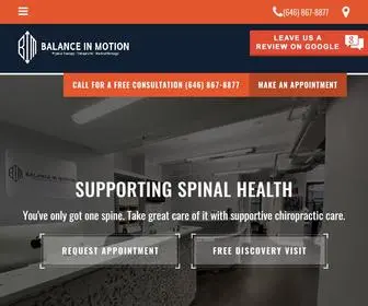 BimcPTNYC.com(Alternative Medicine in New York) Screenshot