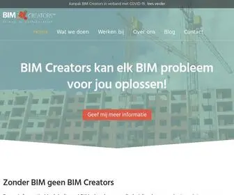 Bimcreators.nl(BIM Creators BV) Screenshot