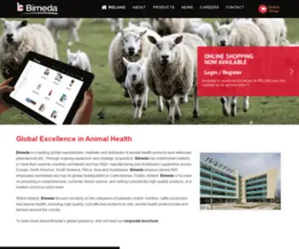 Bimeda.ie(Bimeda Ireland) Screenshot