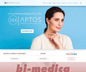 Bimedica.it(Aesthetic &amp; Hospital Division) Screenshot