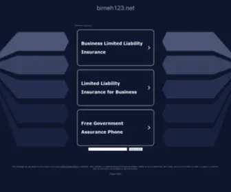 Bimeh123.net(خدمات) Screenshot