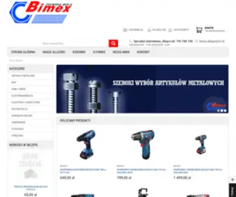 Bimex.eu(Narzędzia) Screenshot