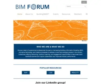Bimforum.org(Bimforum) Screenshot