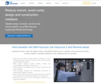 Bimholoview.com(BIM Holoview) Screenshot