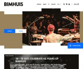 Bimhuis.nl(Bimhuis Amsterdam) Screenshot