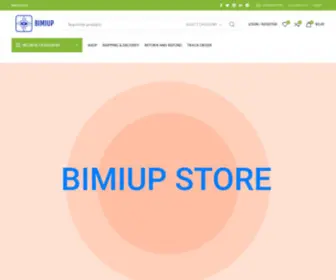 Bimiup.com(BIMIUP Store) Screenshot