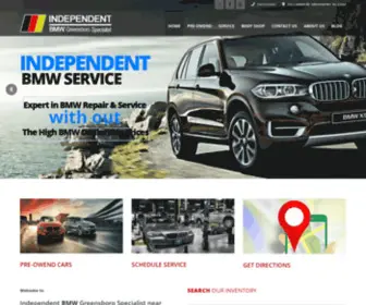 Bimmergreensboro.com(Independent BMW Greensboro Specialist) Screenshot