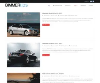Bimmertips.com(Helpful tips for the DIY BMW owner) Screenshot