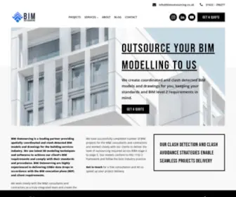 Bimoutsourcing.co.uk(BIM OutSourcing) Screenshot