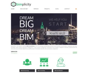 Bimplicity.com(Consultoria BIM Barcelona) Screenshot