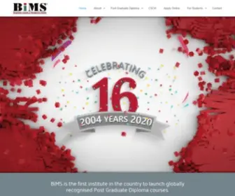 Bimsedu.com(Post Graduate Diploma) Screenshot
