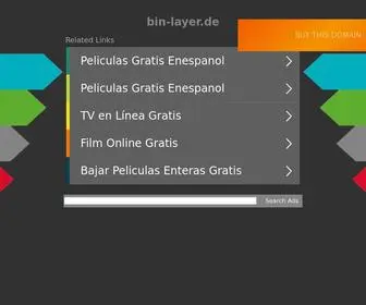 Bin-Layer.de(Steht zum Verkauf) Screenshot