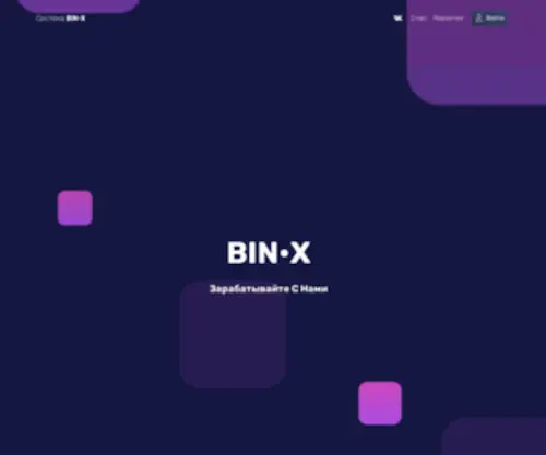 Bin-X-SYstem.pro(Bin X SYstem) Screenshot