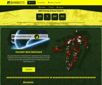 Binabots.com(Home) Screenshot