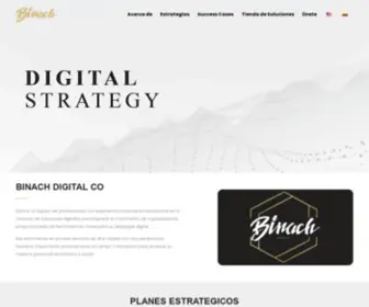 Binach.com(Consultoria de Marketing y Estrategia Digital) Screenshot