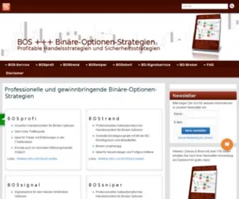 Binaere-Optionen-Strategien.net(Professionelle und gewinnbringende Binäre) Screenshot