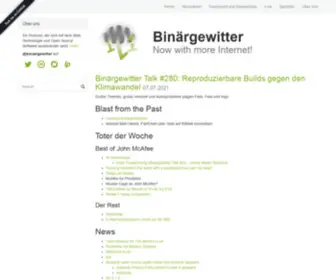 Binaergewitter.de(Binaergewitter) Screenshot