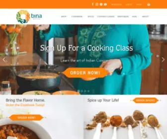 Binamehta.com(Bina's passion) Screenshot