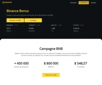 Binance-Lite.com(Reclamez Vos BNB) Screenshot