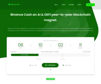 Binancecash.org(Binance cash) Screenshot