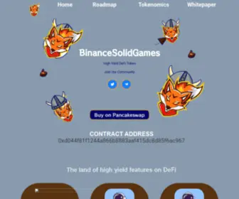 Binancesolidgames.com(Binancesolidgames) Screenshot