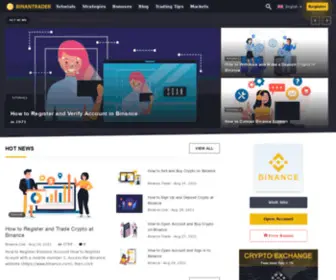Binantrader.com(Binance Exchange) Screenshot