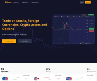 Binany.com(Online Platform for Binary Options Trading) Screenshot