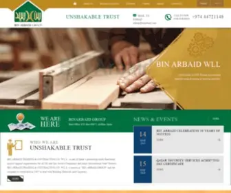 Binarbaid.com(Bin Arbaid Group) Screenshot