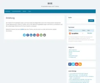 Binareoptionenerfahrungen.net(Kryptowährungen) Screenshot