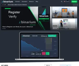 Binariums.com(Community share experiences) Screenshot