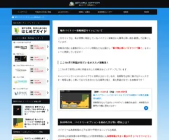 Binary-Kouryaku.com(バイナリーオプション) Screenshot