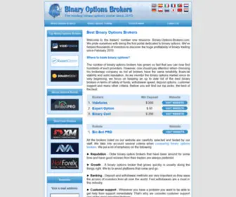 Binary-Options-Broker.com(Binary Options Brokers) Screenshot