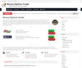 Binary-Options.trade(Binary Options Trading Guide) Screenshot