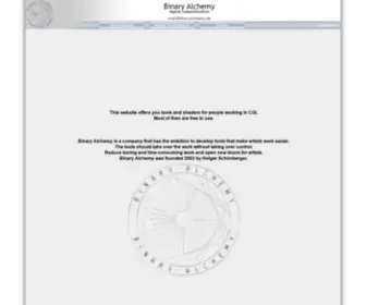 Binaryalchemy.de(Binaryalchemy) Screenshot