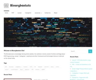 Binaryboxtuts.com(The Binaryboxtuts) Screenshot