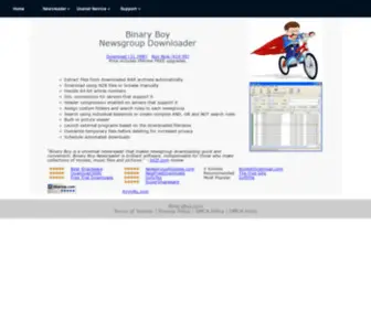 Binaryboy.com(Usenet Newsgroup Downloader) Screenshot