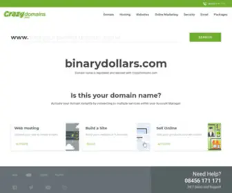 Binarydollars.com(Binary Dollars) Screenshot