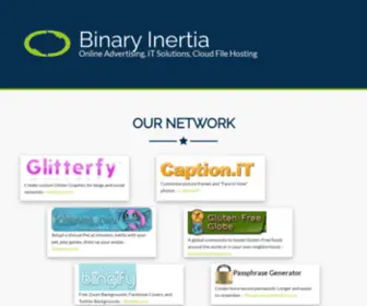 Binaryinertia.net(Binary Inertia LLC) Screenshot
