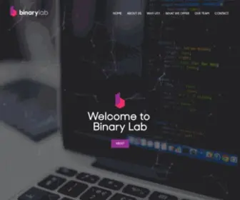 Binarylab.io(Home) Screenshot