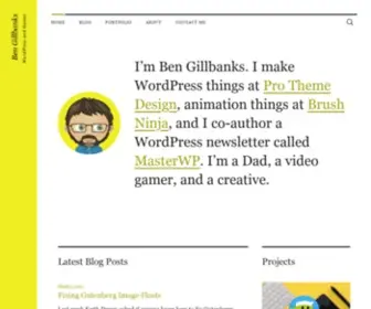 Binarymoon.co.uk(WordPress, Web Development, Games, and Entertainment) Screenshot