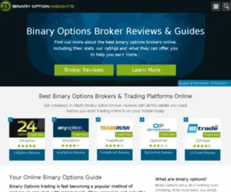 Binaryoptioninsights.com(Binary Option Insights) Screenshot