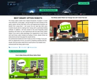 Binaryoptionrobotinfo.com(Binary Option Robot (Top 100% Free Option Trading Software)) Screenshot