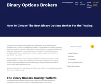 Binaryoptionsbrokers91.com(Binary Options Brokers) Screenshot