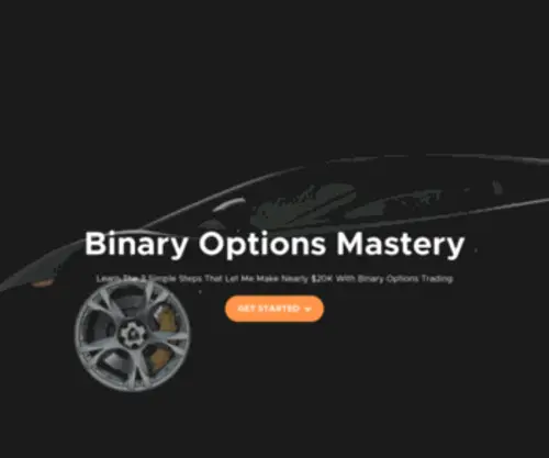 Binaryoptionsmastery.com(Binaryoptionsmastery) Screenshot