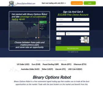 Binaryoptionsrobot.com(Binary Options Robot) Screenshot