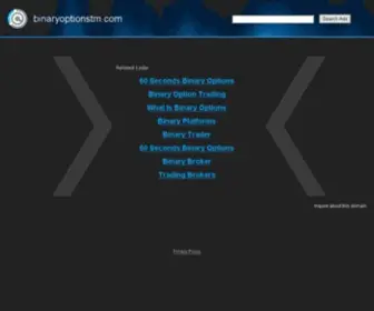 Binaryoptionstm.com(The Pirate Trader) Screenshot