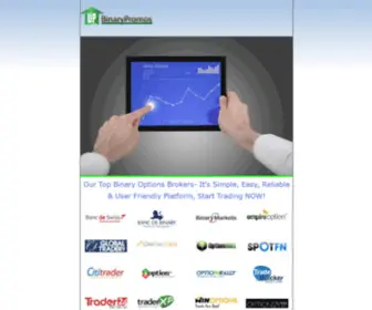 Binarypromos.com(Online Trading) Screenshot