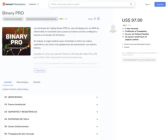 Binarypro.net(Binary PRO) Screenshot