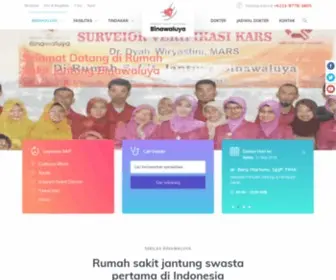 Binawaluya.com(Rumah Sakit Jantung Binawaluya Jakarta) Screenshot